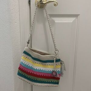Hand Crocheted bag by The Sak